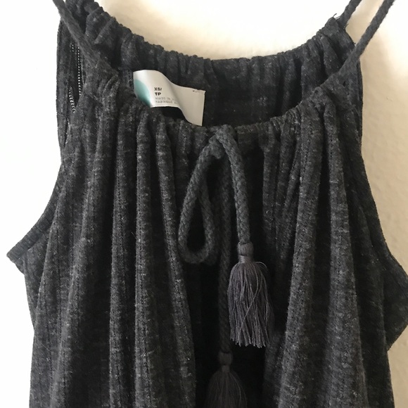 Free People FP Beach Gray Dress - Picture 2 of 7